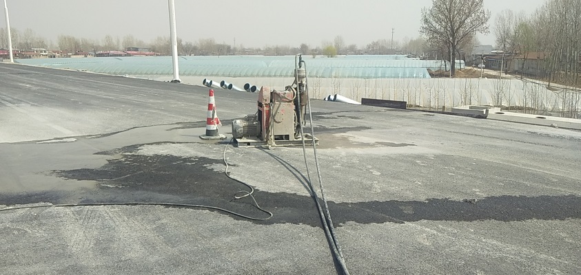 彭泽道路回填土下沉注浆